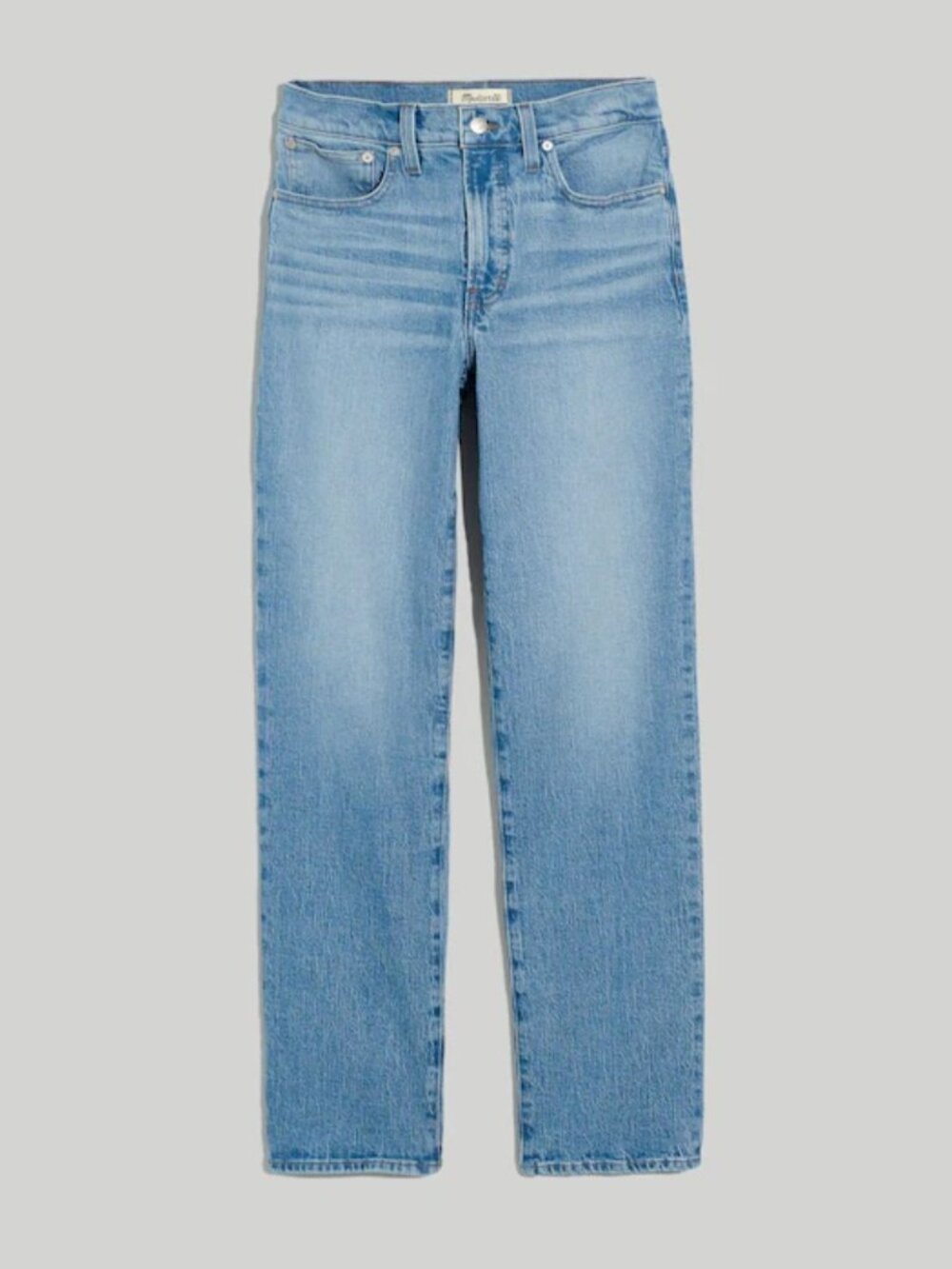 Madewell The Mid-Rise Perfect Vintage Straight Jeans